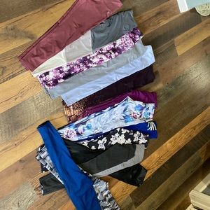 Lot of 14 pairs of small leggings (one medium). Only worn a few times!